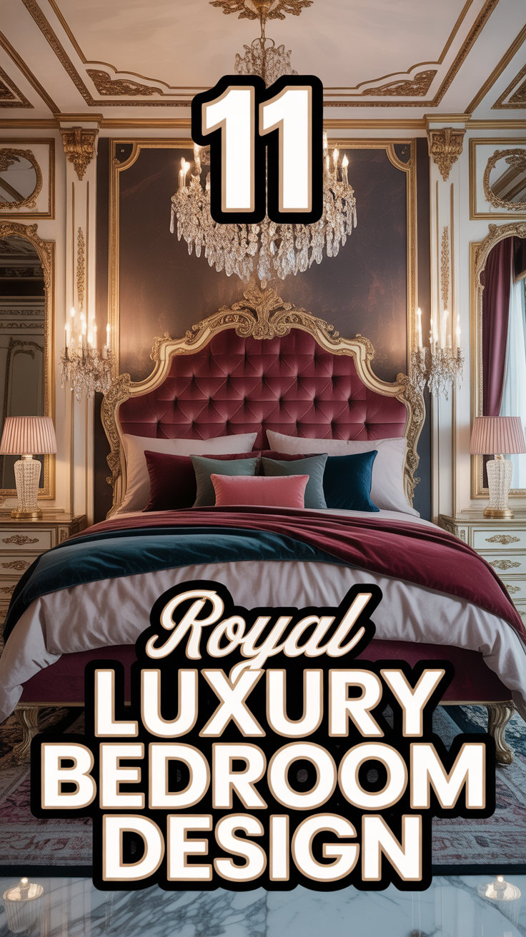 🛏️ 11 Royal Luxury Bedroom Design