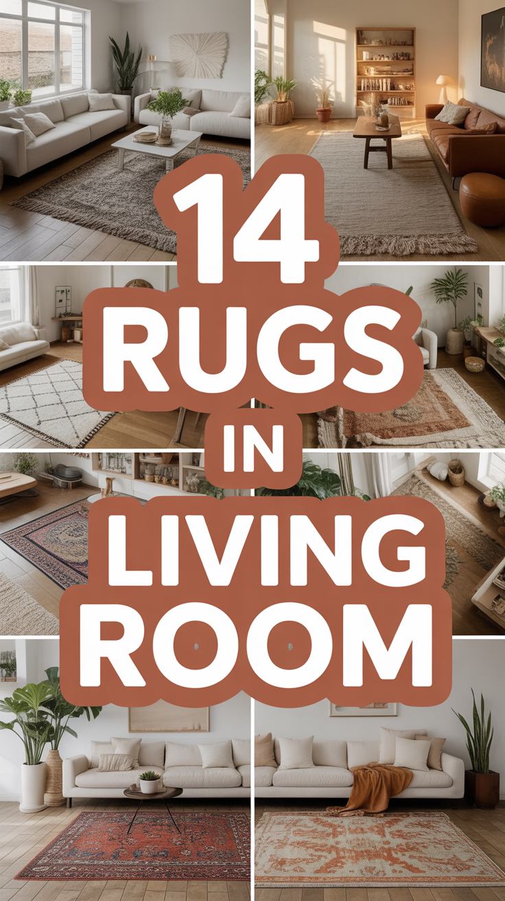 🧶 14 Rugs In Living Room