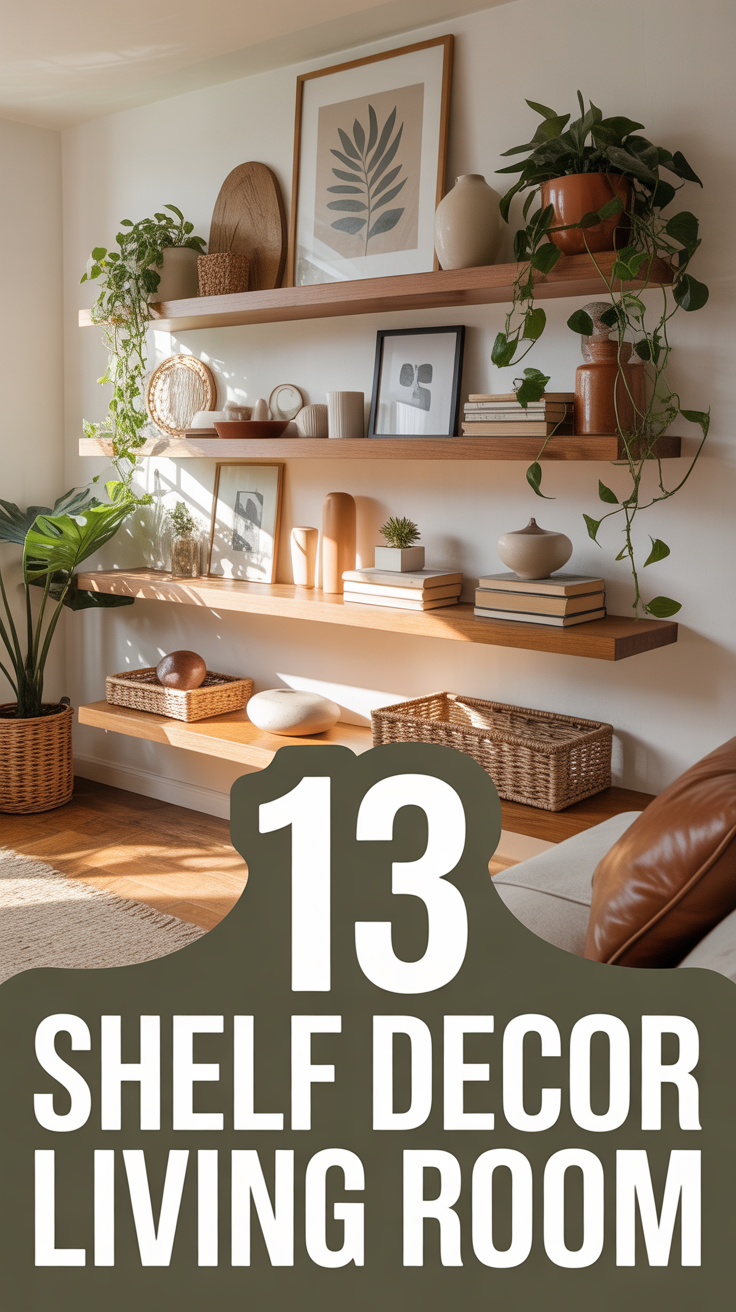 🪴 13 Shelf Decor Living Room