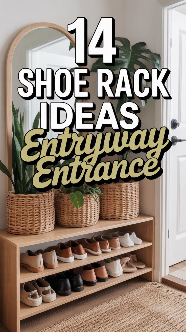 👟 14 Shoe Rack Ideas Entryway Entrance