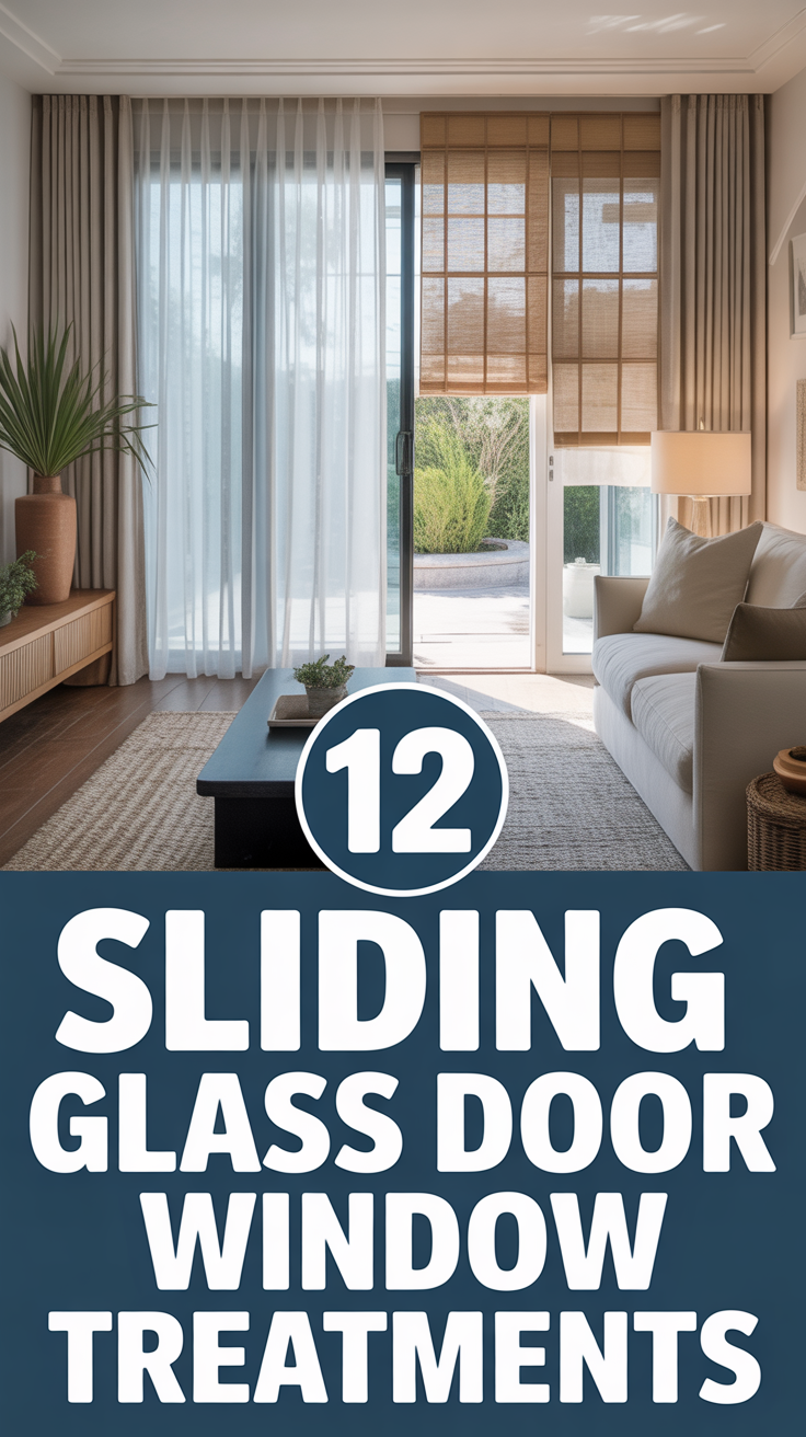 🪟 12 Sliding Glass Door Window Treatments