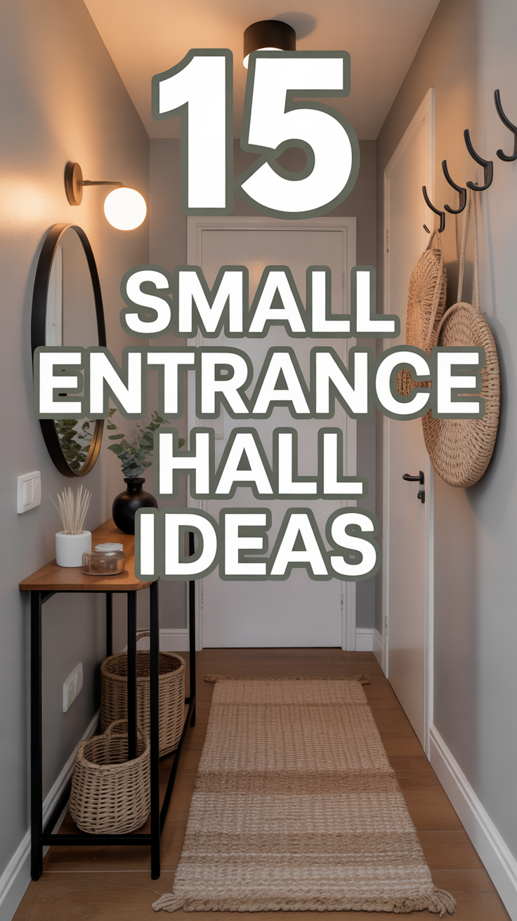 🧭 15 Small Entrance Hall Ideas
