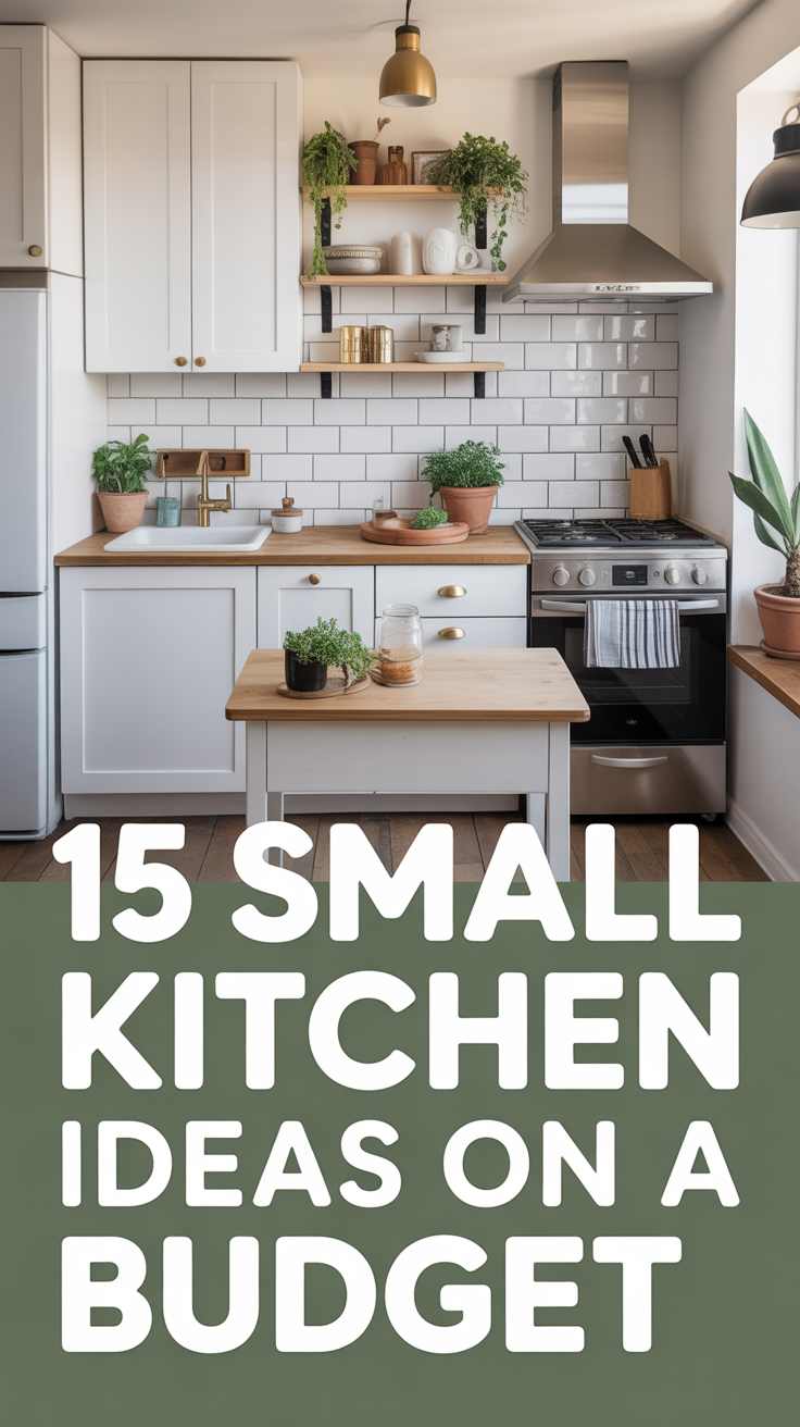 🧤 15 Small Kitchen Ideas On A Budget