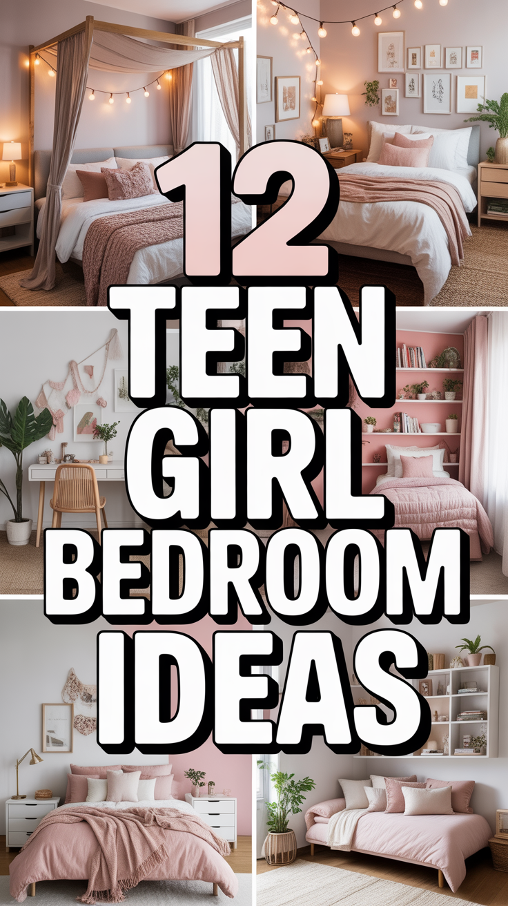 🛋️ 12 Teen Girl Bedroom Ideas