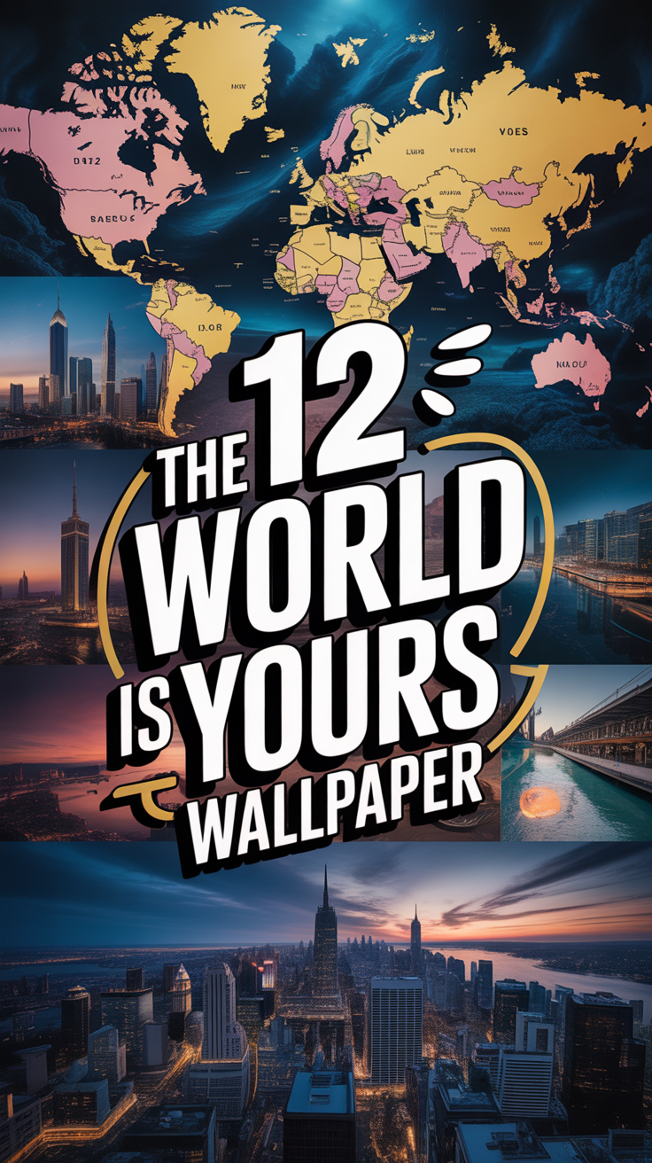 🌍 12 The World Is Yours Wallpaper