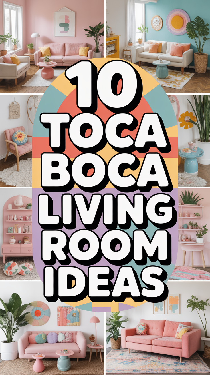 🛋️ 10 Toca Boca Living Room Ideas