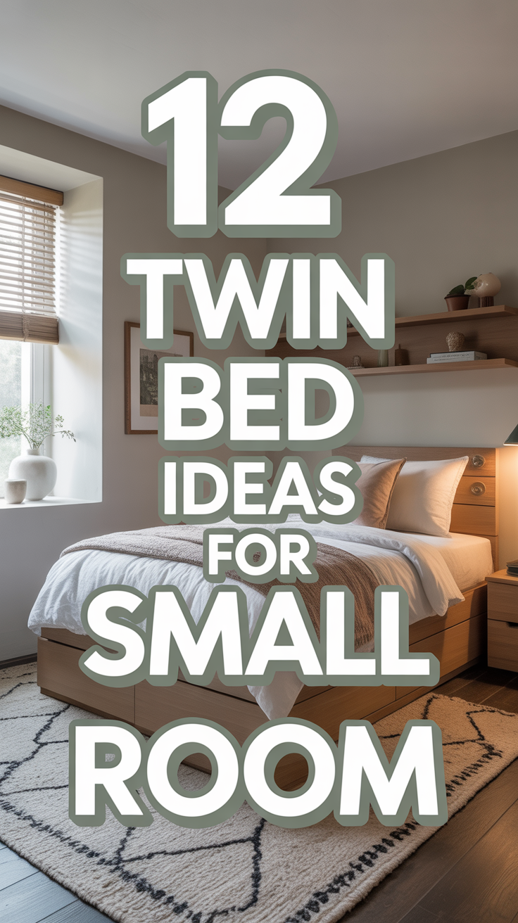 🛏️ 12 Twin Bed Ideas For Small Room
