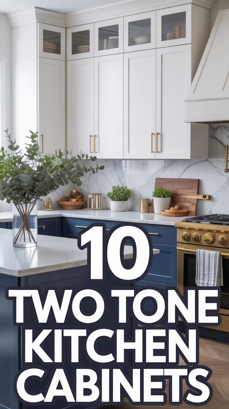 🧁 10 Two Tone Kitchen Cabinets