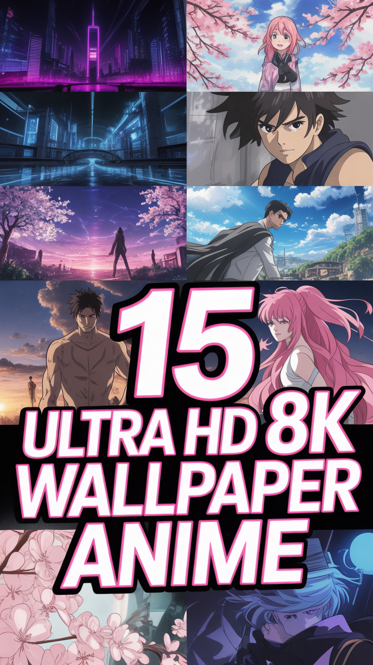 🖼️ 15 Ultra HD 8K Wallpaper Anime