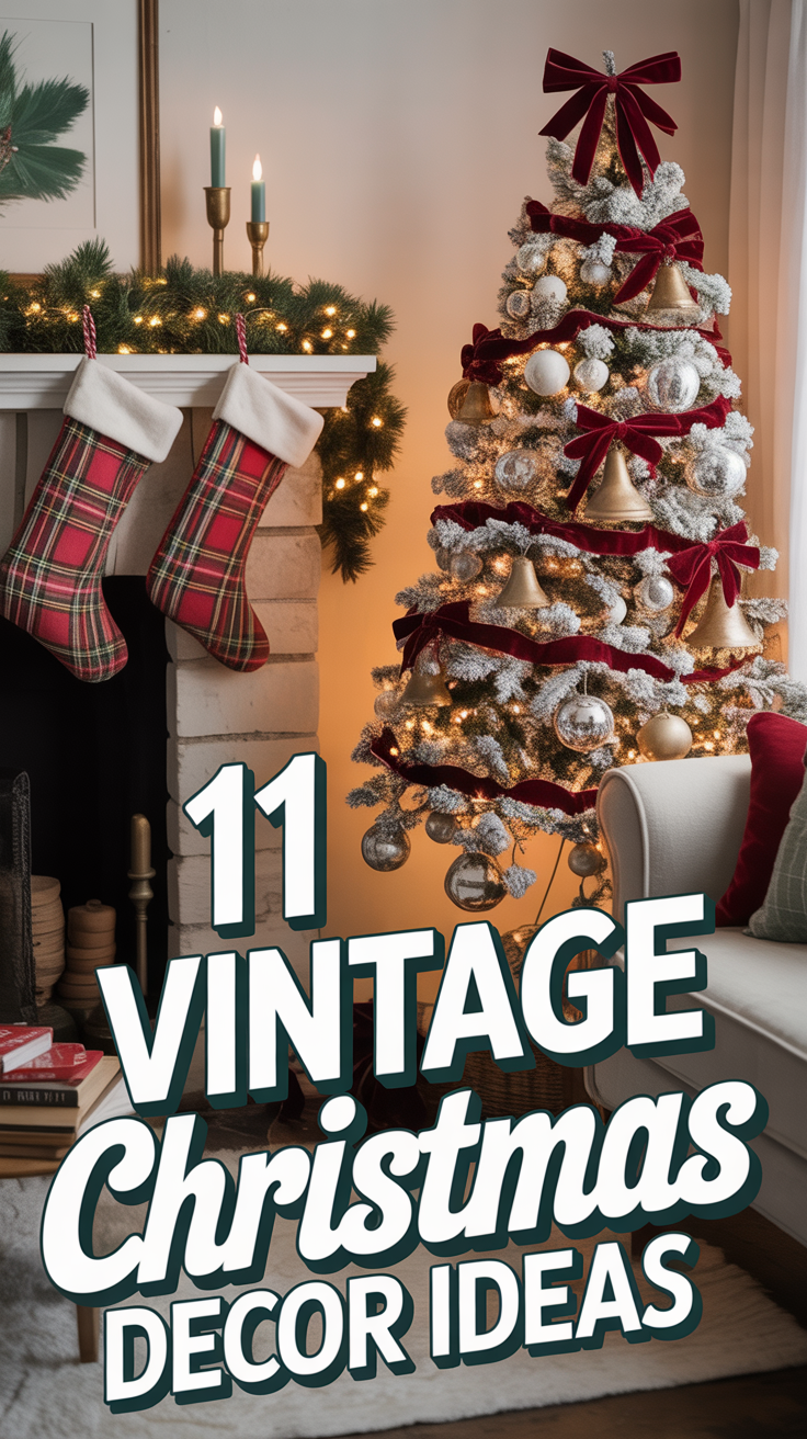 🎄 11 Vintage Christmas Decor Ideas