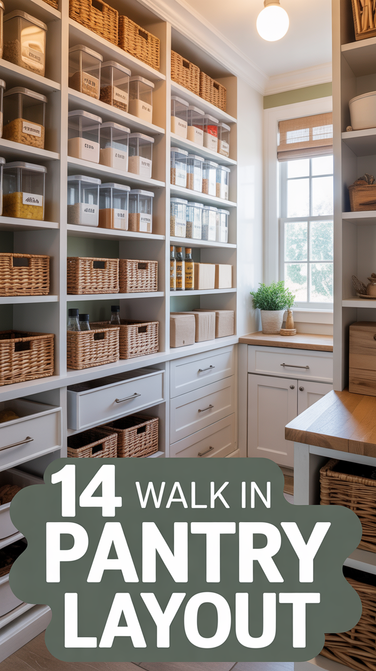 🧺 14 Walk In Pantry Ideas Layout