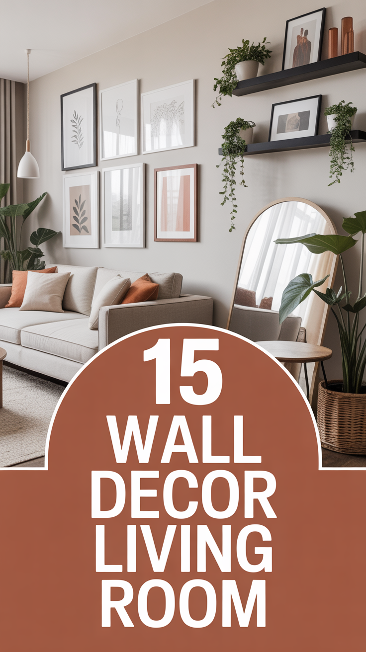 🖼️ 15 Wall Decor Living Room