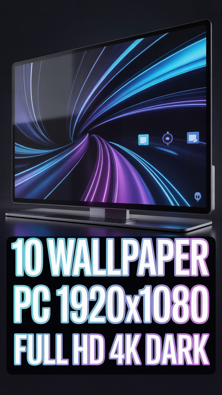 🖥️ 10 Wallpaper PC 1920X1080 Full HD 4K Dark
