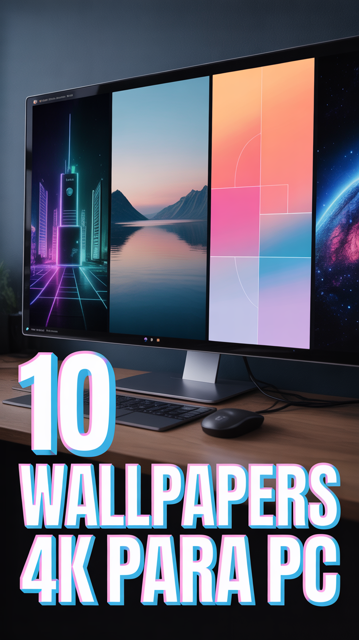 🖥️ 10 Wallpapers 4K Para PC