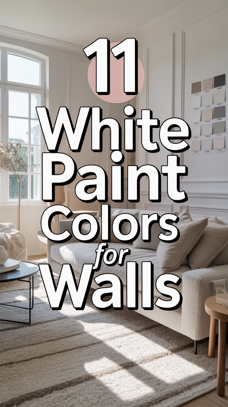 🎨 11 White Paint Colors For Walls