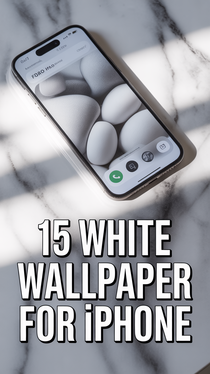 🧼 15 White Wallpaper For Iphone