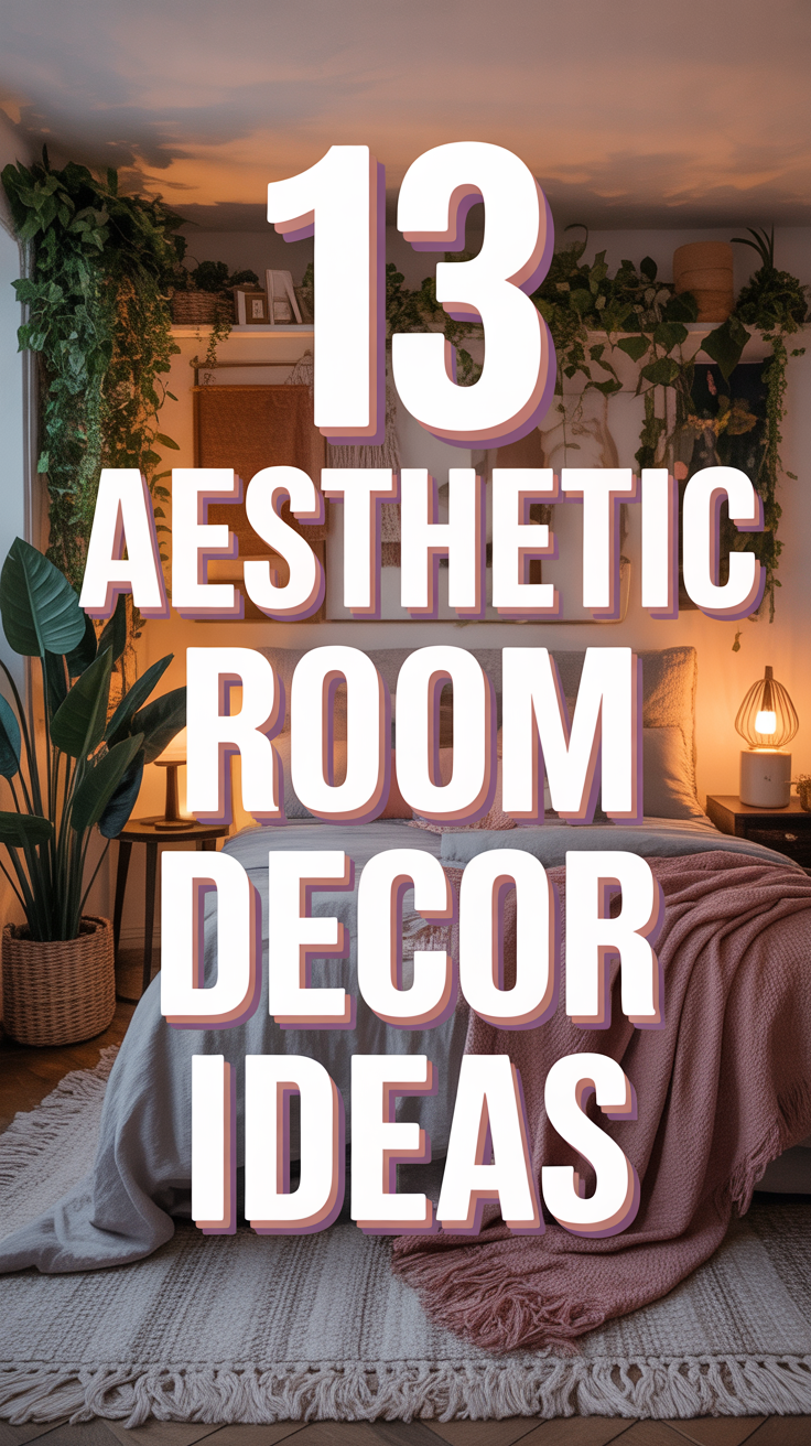 ✨ 13 Aesthetic Room Decor Ideas