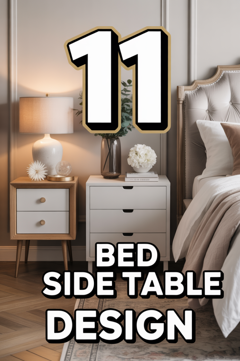 🌙 11 Bed Side Table Design