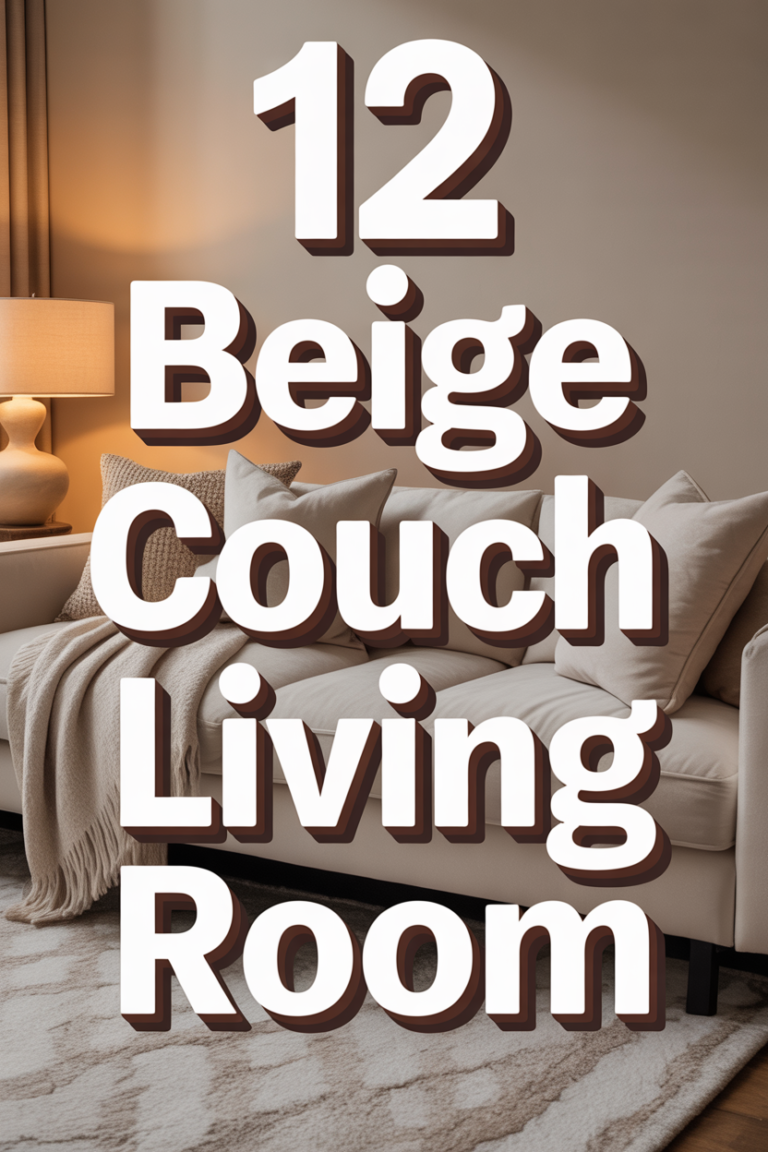 🛋️ 12 Beige Couch Living Room