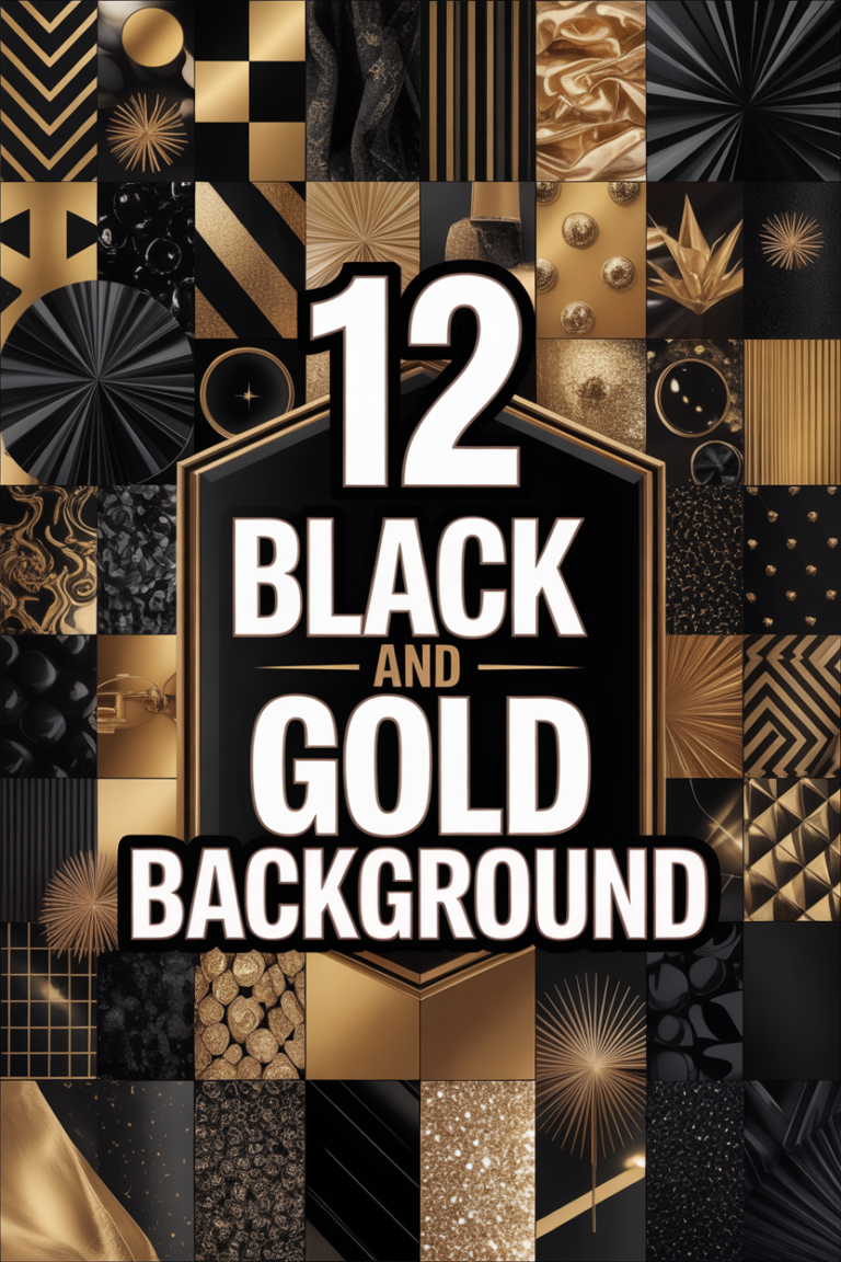 ✨ 12 Black And Gold Background