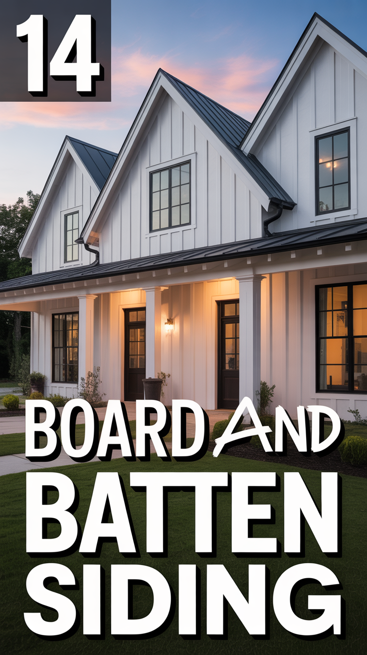 🏡 14 Board And Batten Siding