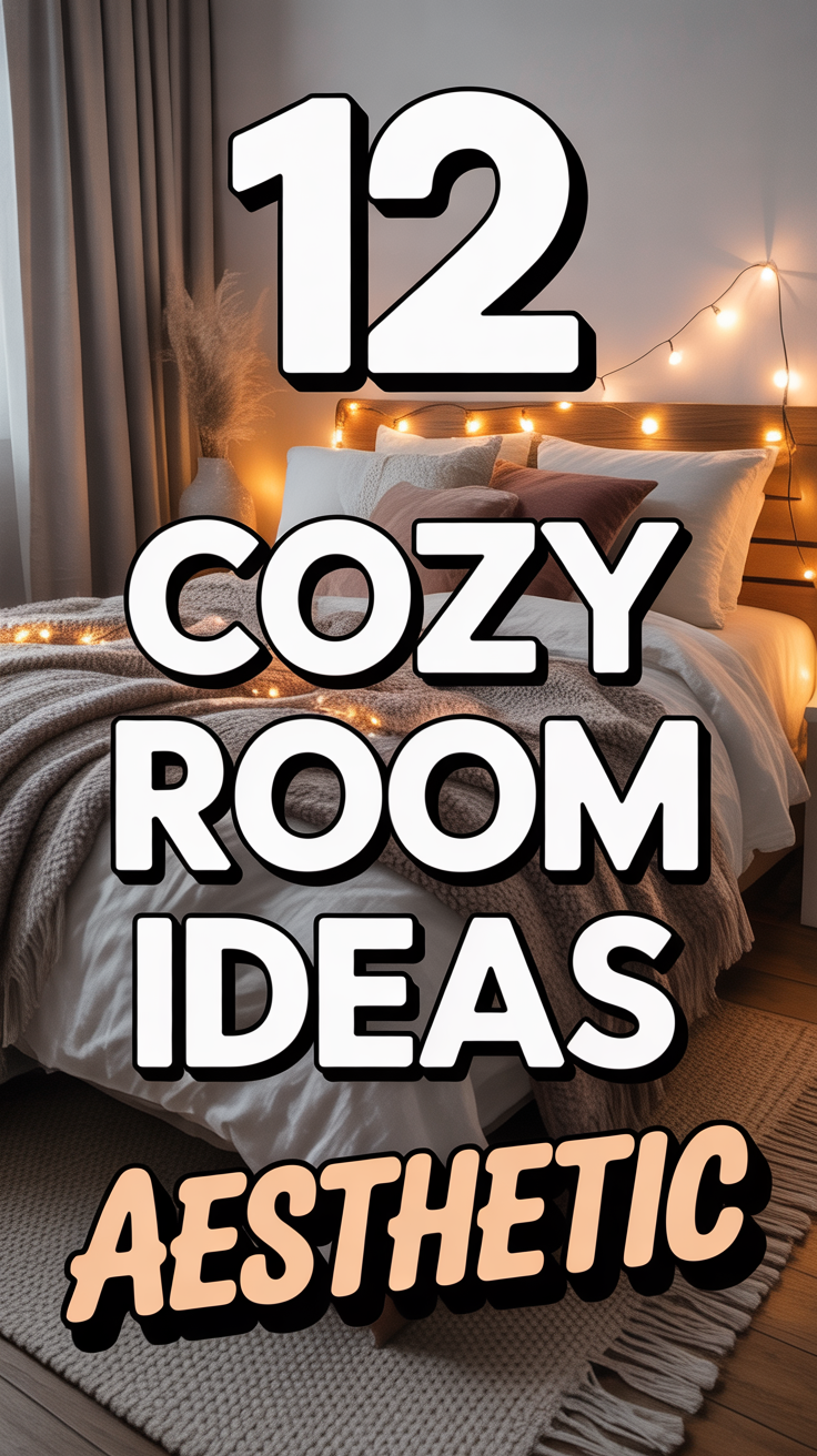🧶 12 Cozy Room Ideas Aesthetic
