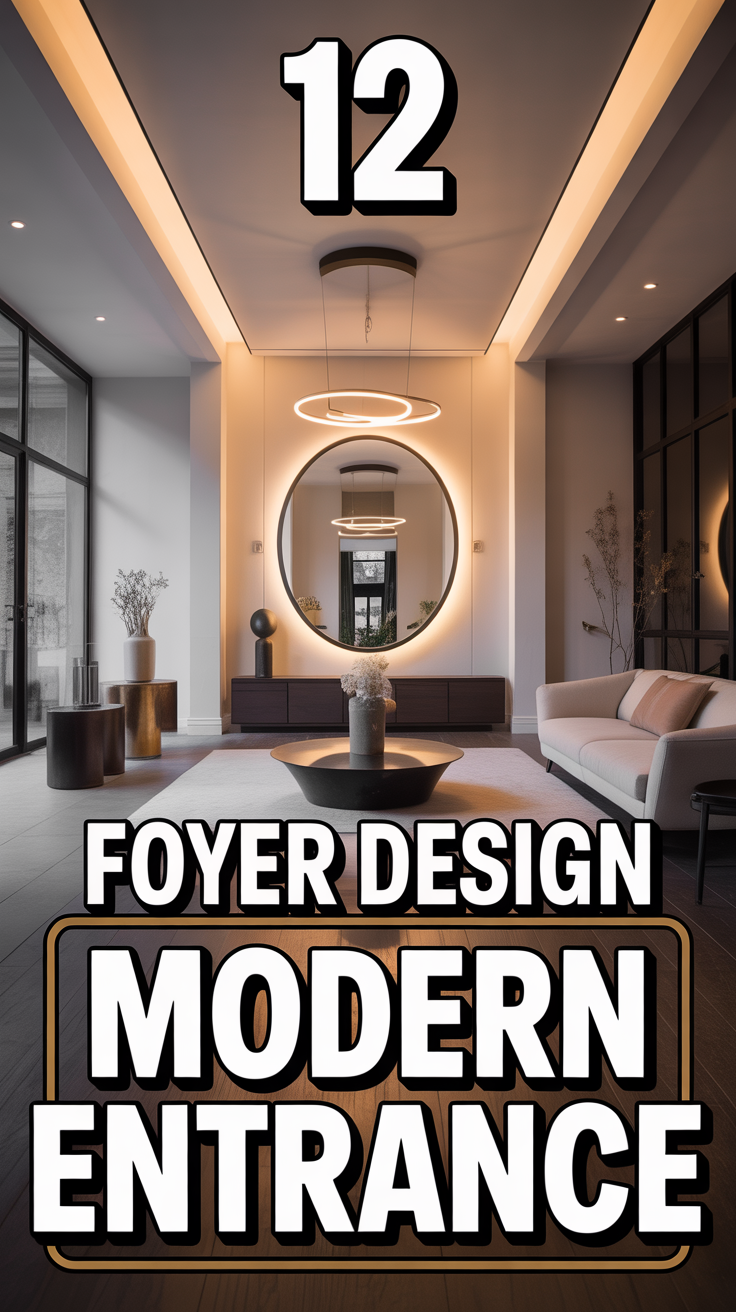 ✨ 12 Foyer Design Modern Entrance