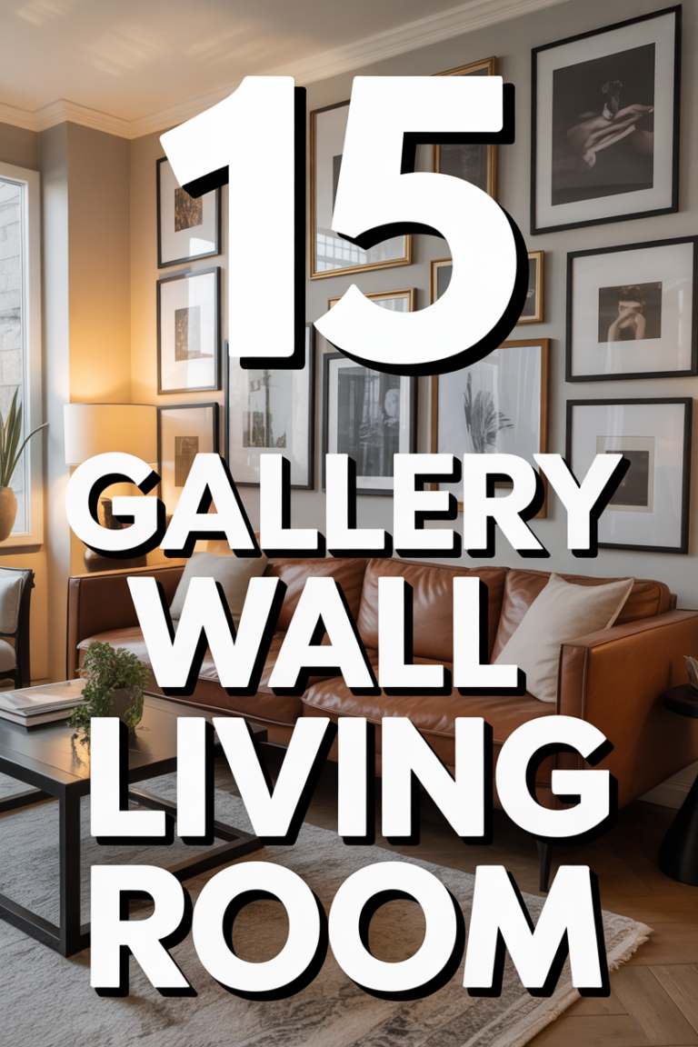 🖼️ 15 Gallery Wall Living Room