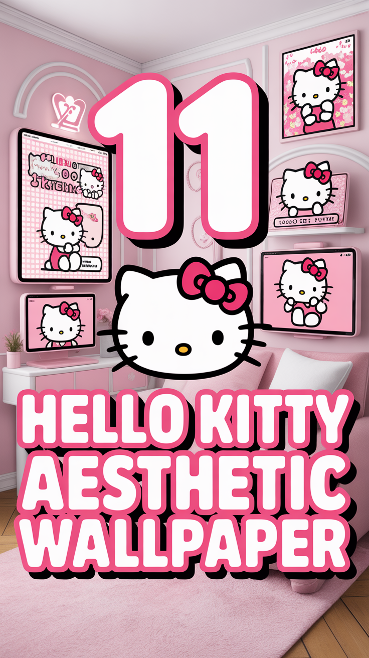 💖 11 Hello Kitty Aesthetic Wallpaper