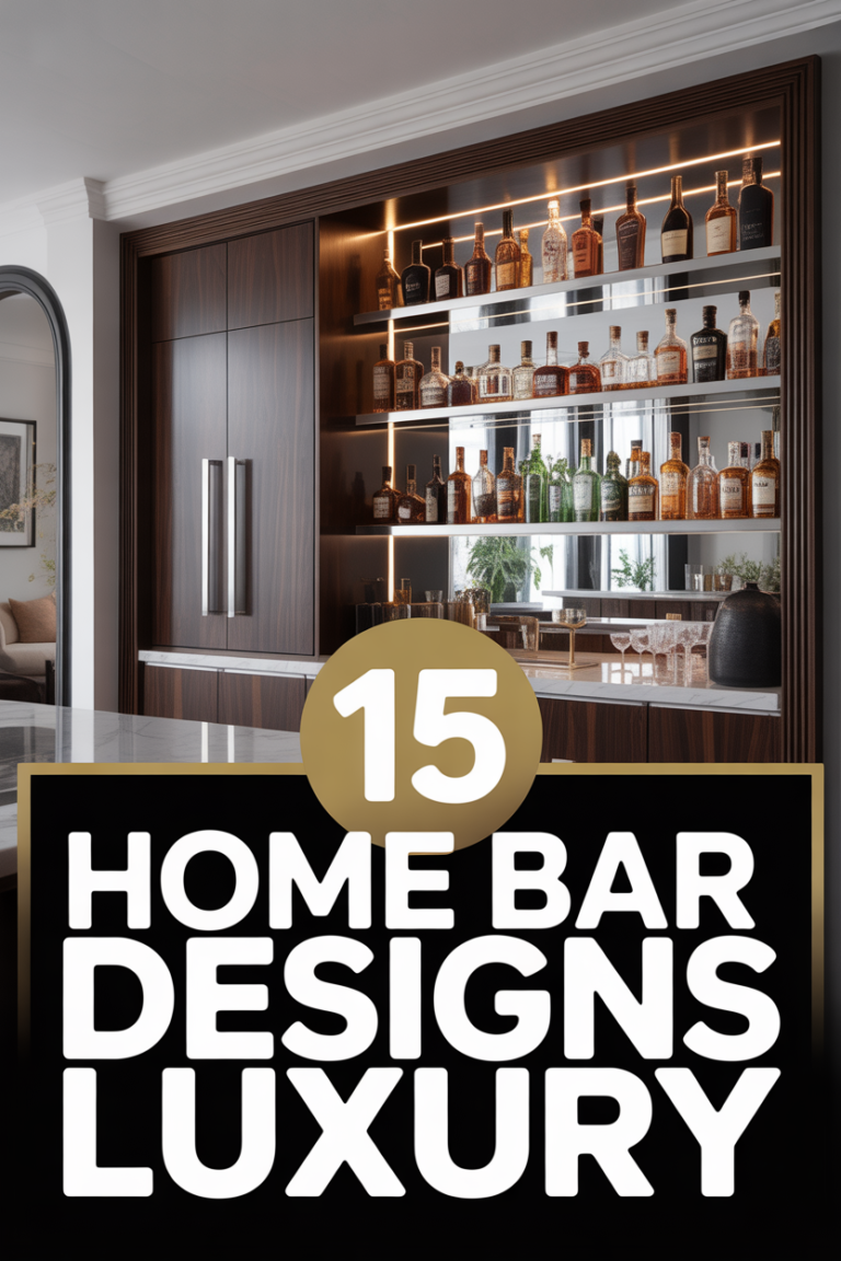 🥂 15 Home Bar Designs Luxury