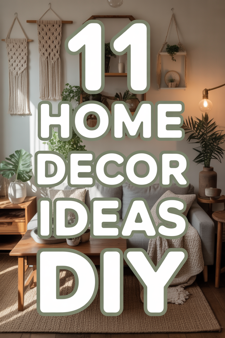 ✨ 11 Home Decor Ideas DIY