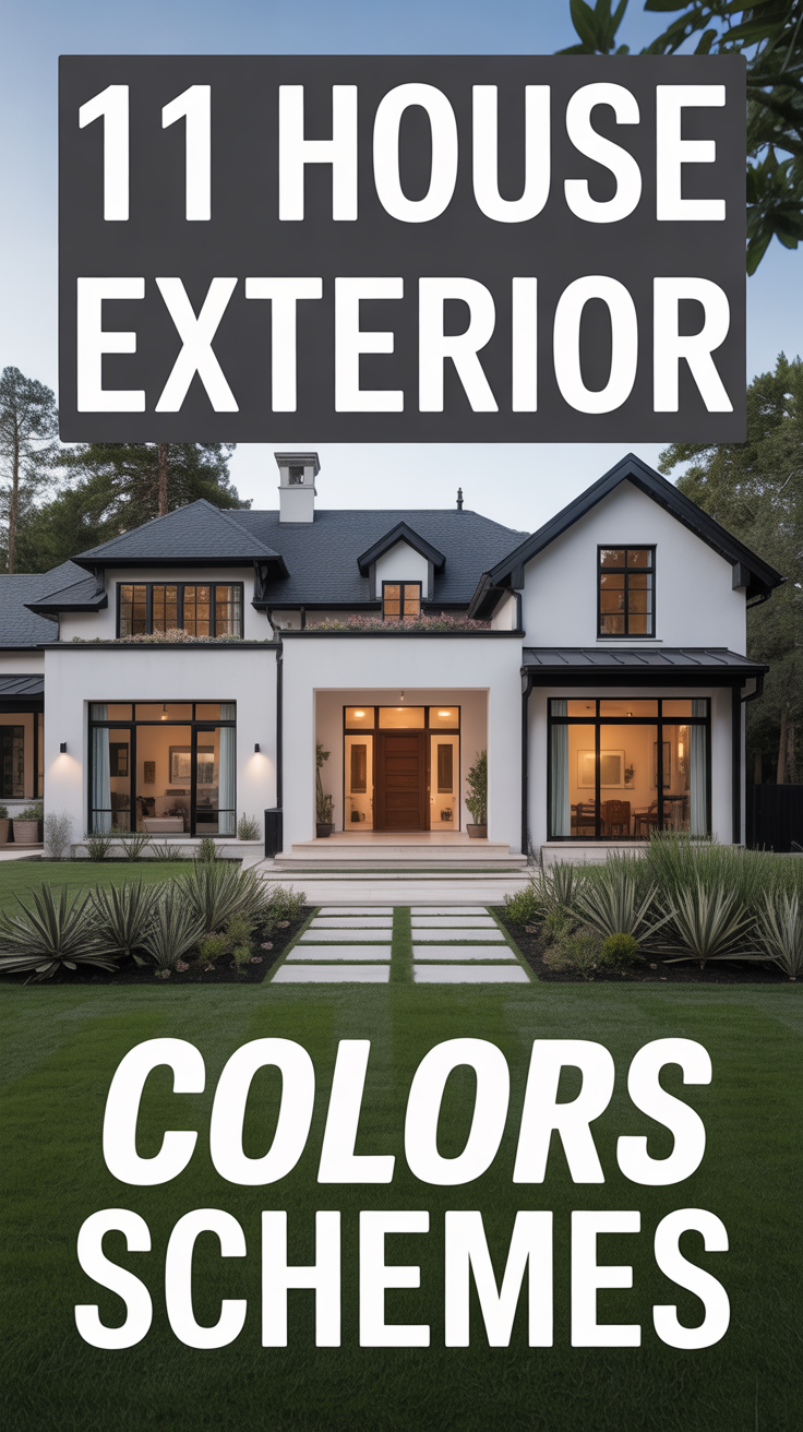 🎨 11 House Exterior Colors Schemes
