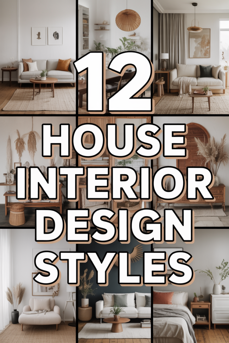 ✨ 12 House Interior Design Styles