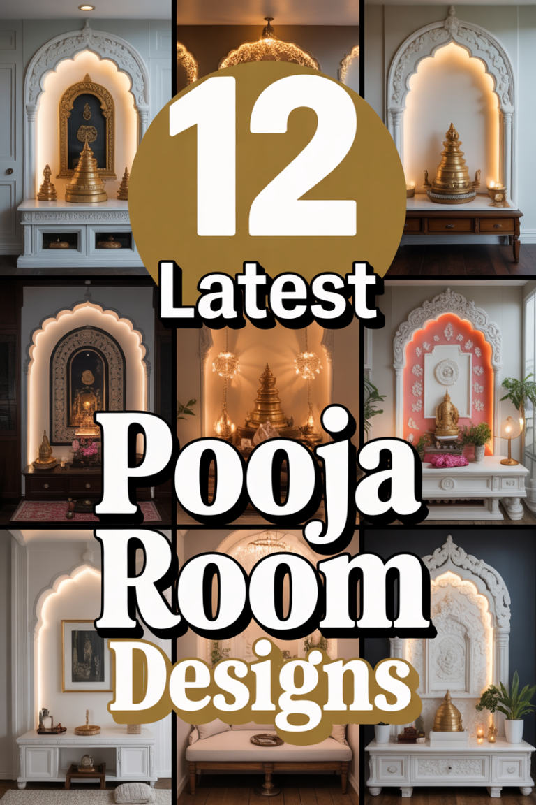 🙏 12 Latest Pooja Room Designs