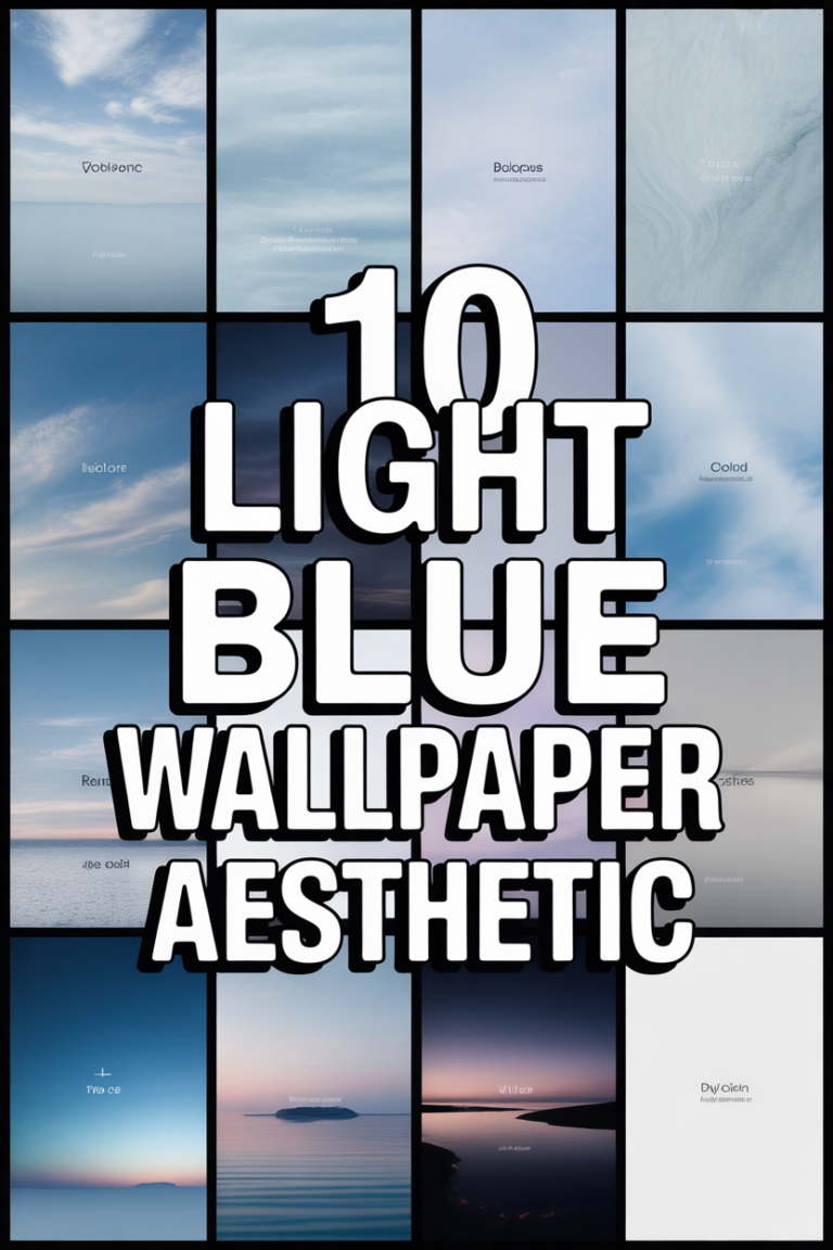 🩵 10 Light Blue Wallpaper Aesthetic