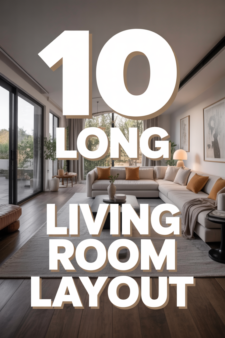 🛋️ 10 Long Living Room Layout