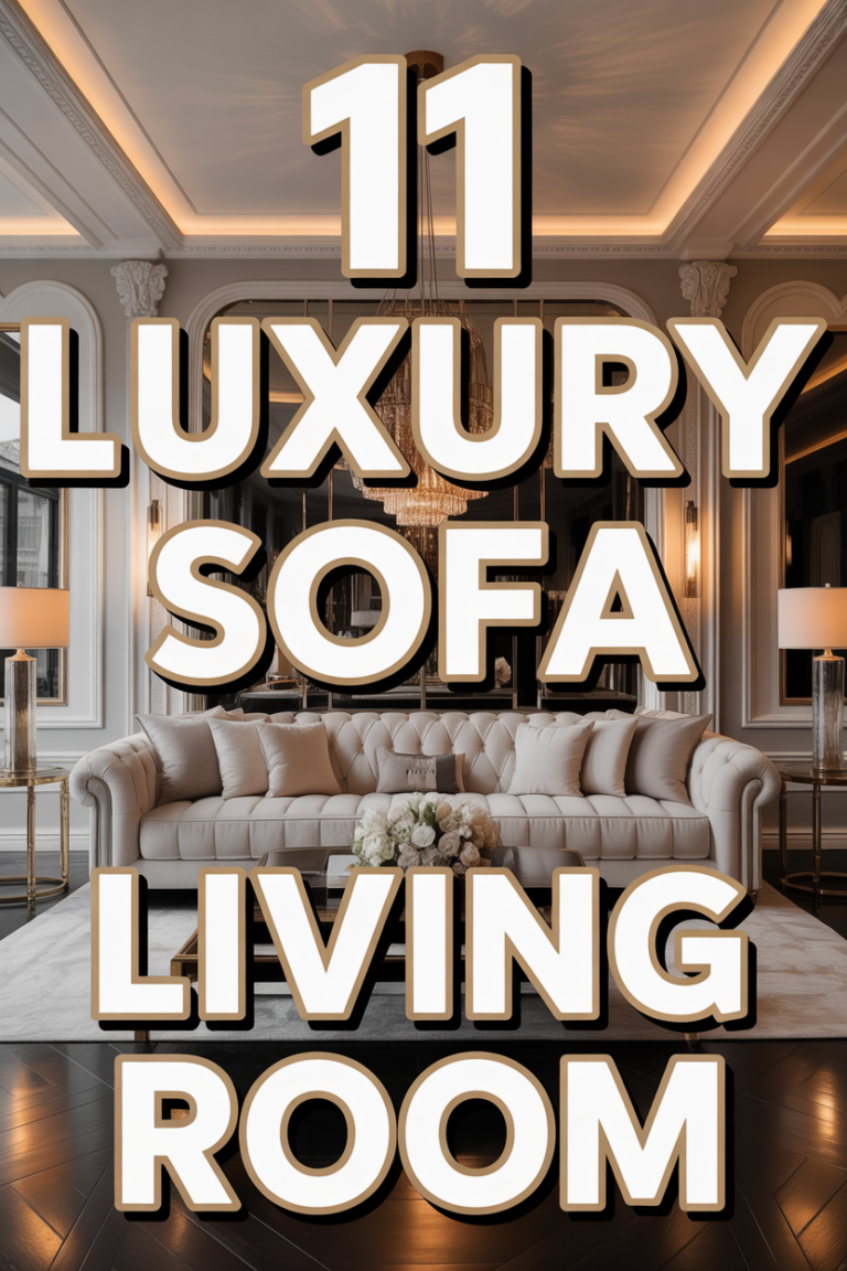 🛋️ 11 Luxury Sofa Living Room