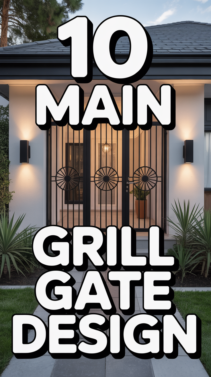 🔥 10 Main Grill Gate Design