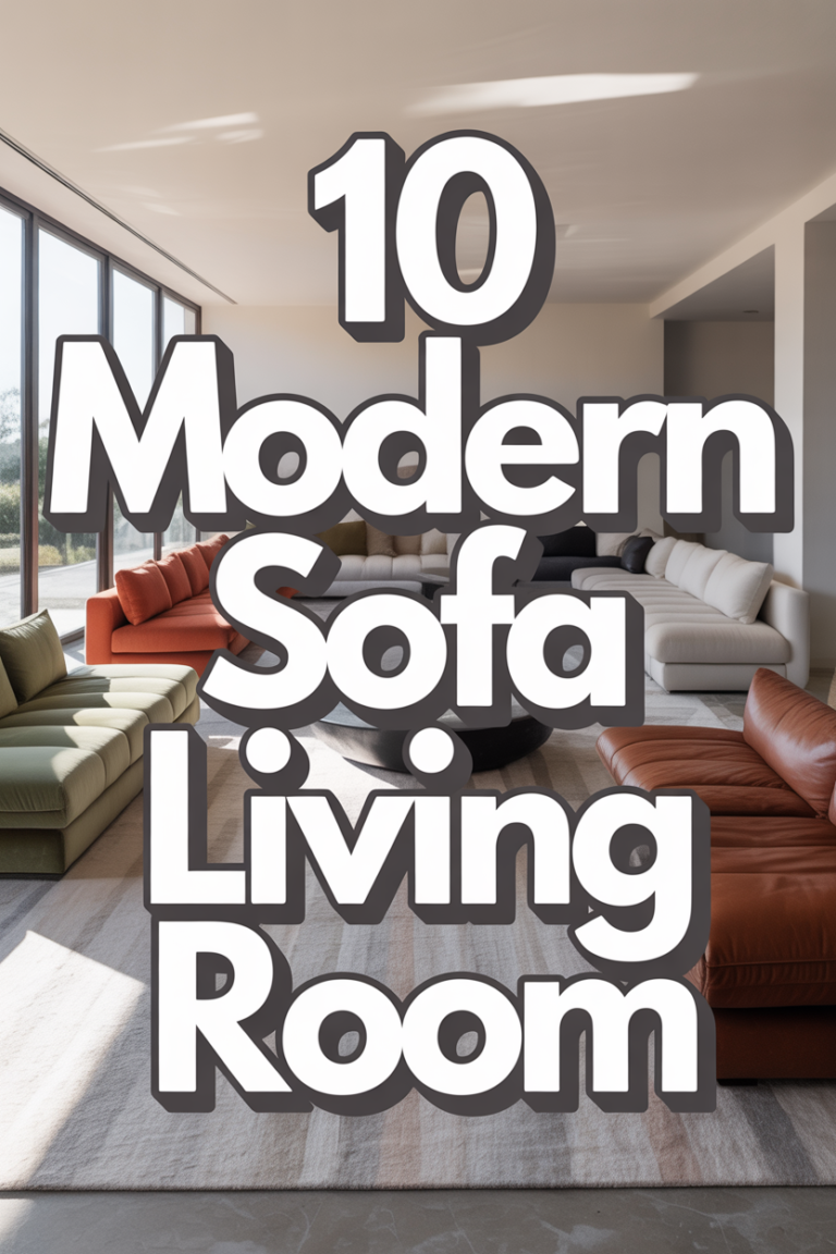 🛋 10 Modern Sofa Living Room
