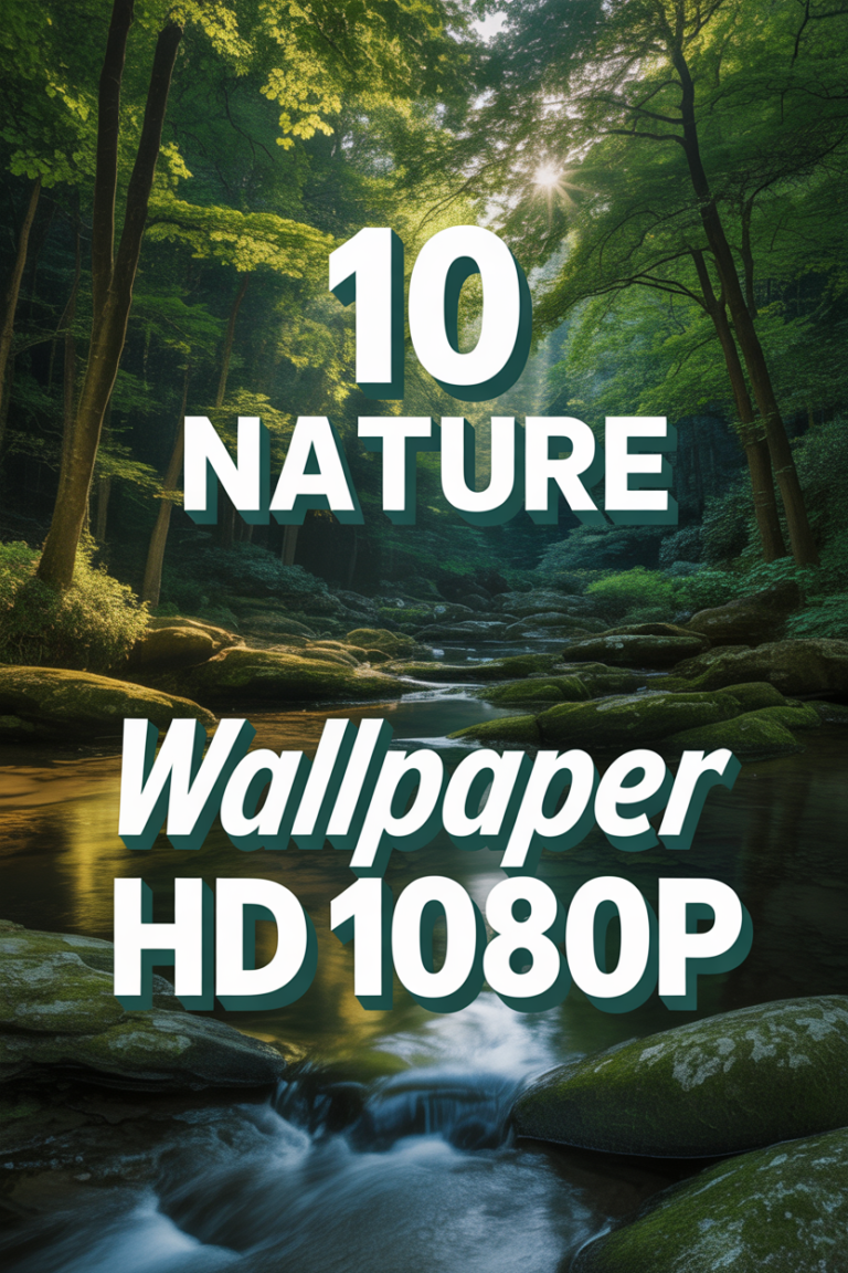 🌿 10 Nature Wallpaper HD 1080P