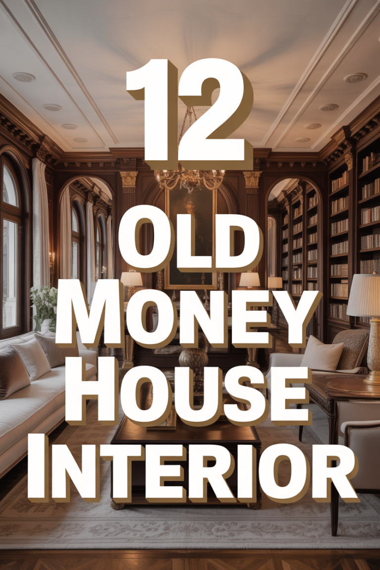 ⚜️ 12 Old Money House Interior