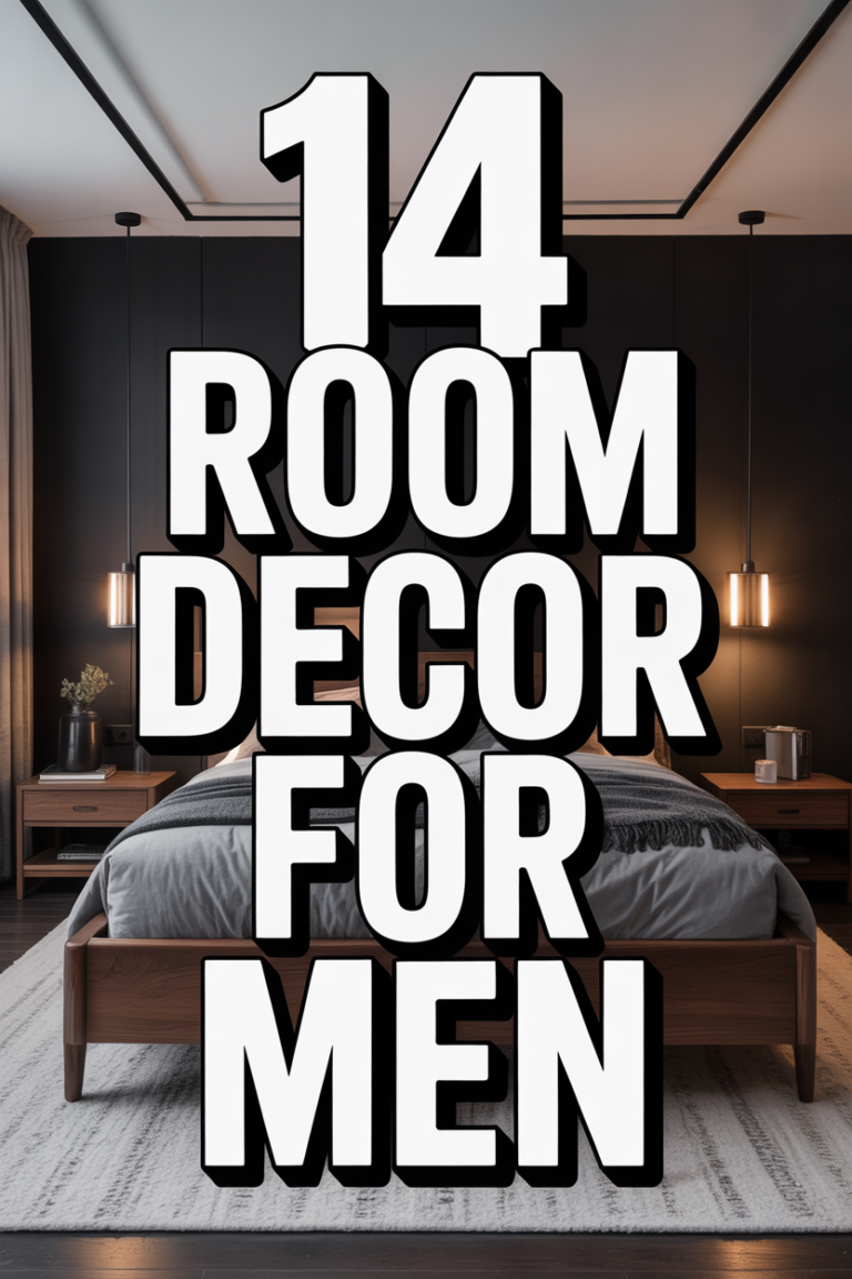 🛋️ 14 Room Decor For Men
