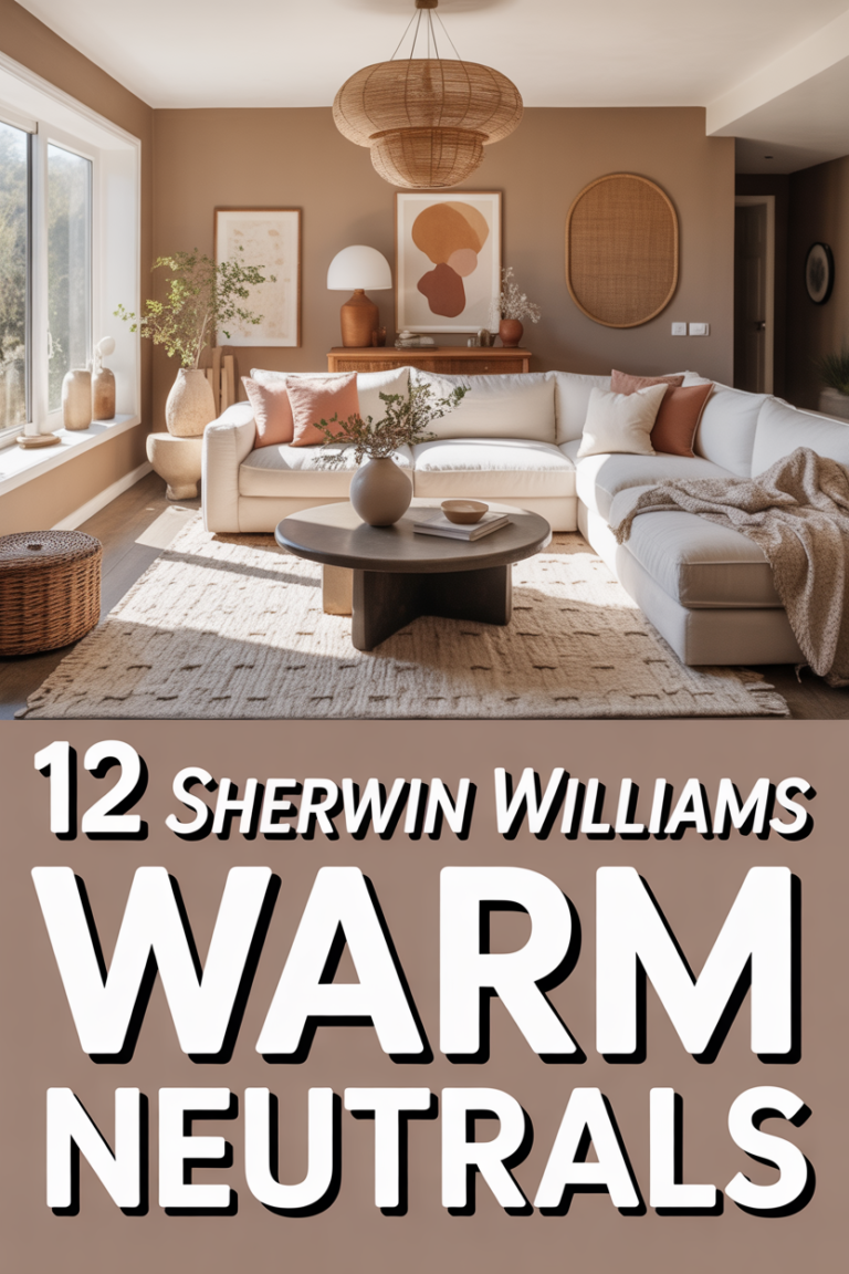 🎨 12 Sherwin Williams Warm Neutrals