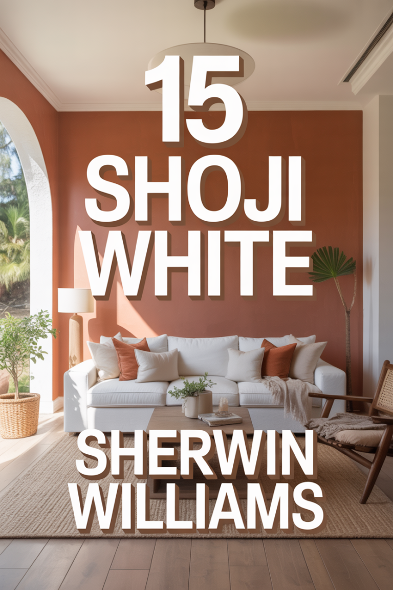 🎨 15 Shoji White Sherwin Williams
