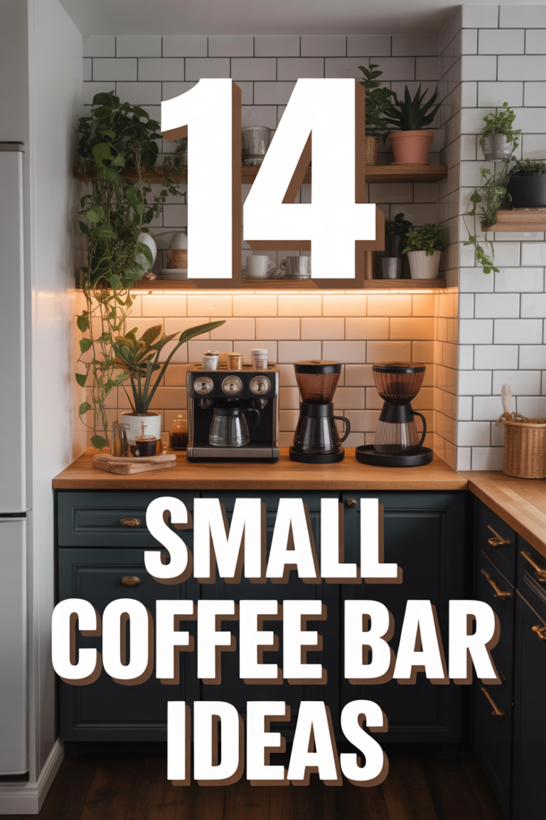 ☕ 14 Small Coffee Bar Ideas
