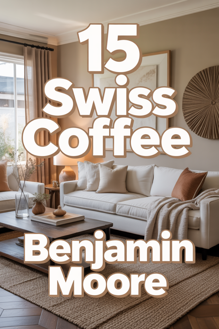 ☕ 15 Swiss Coffee Benjamin Moore