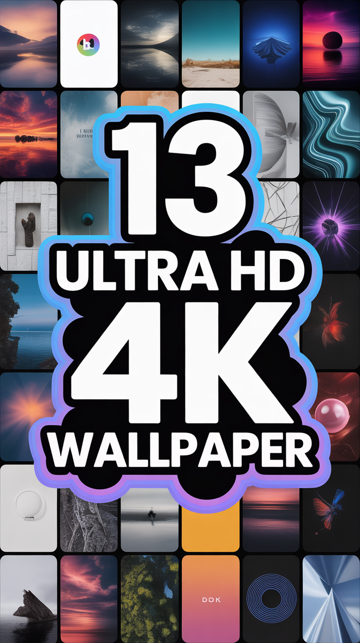 ✨ 13 Ultra HD 4K Wallpaper