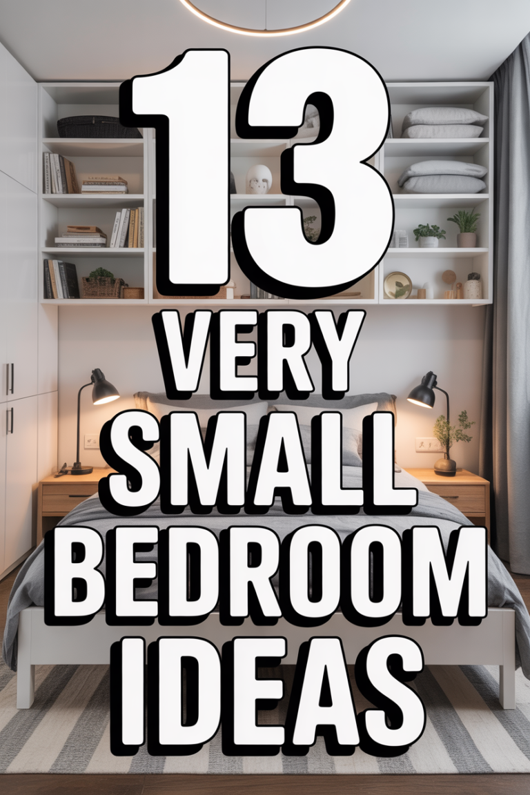 🛏️ 13 Very Small Bedroom Ideas