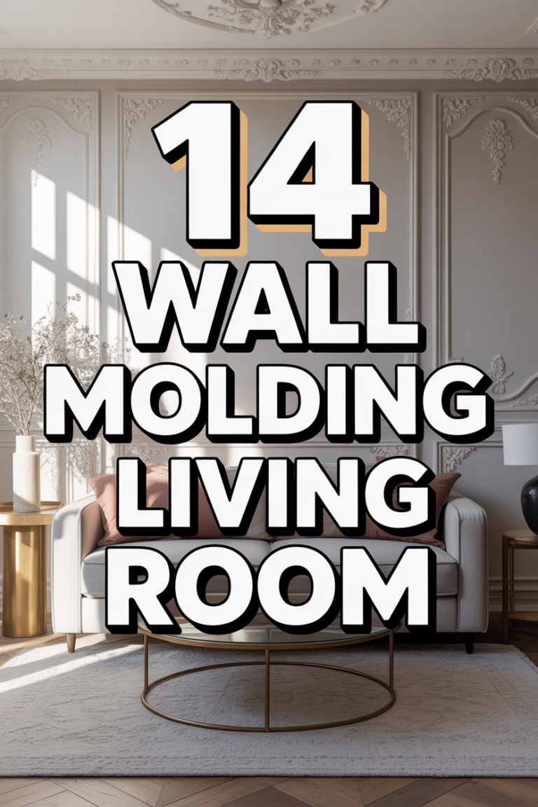 📏 14 Wall Molding Living Room
